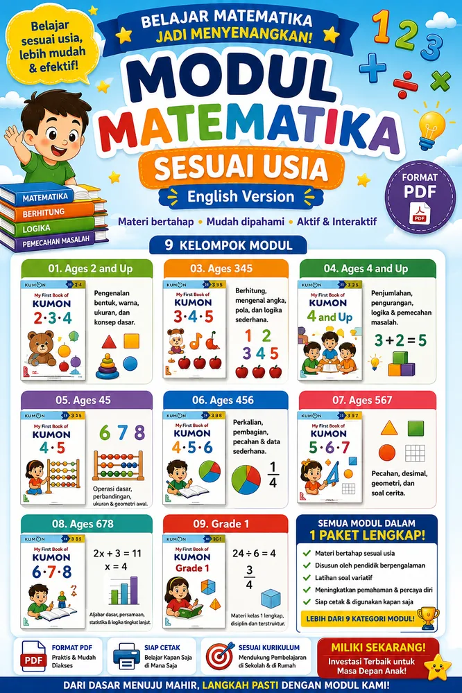 Bonus Modul Matematika Series (English Version)